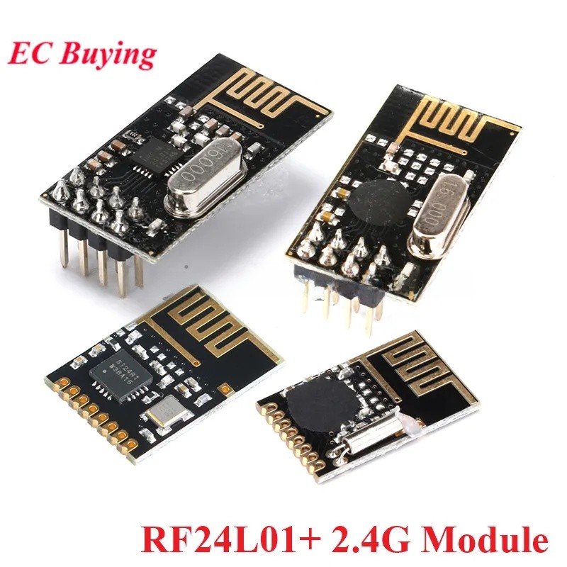 NRF24L01 + 2.4G WIFI โมดูลส่งข้อมูลไร้สาย NF-01-S 2.4GHz NRF24L01 อัพเกรดโมดูลรับส่งสัญญาณไร้สายสําห