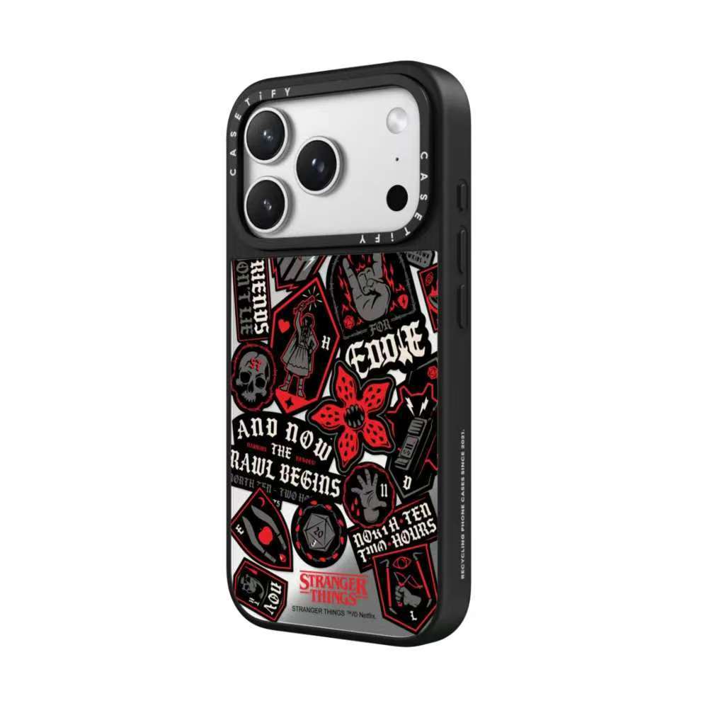 เคสโทรศัพท์กระจกคนแปลกหน้าสําหรับ iPhone 17 16 15 14 13 12 Pro Max Plus Air - รูปที่ 3