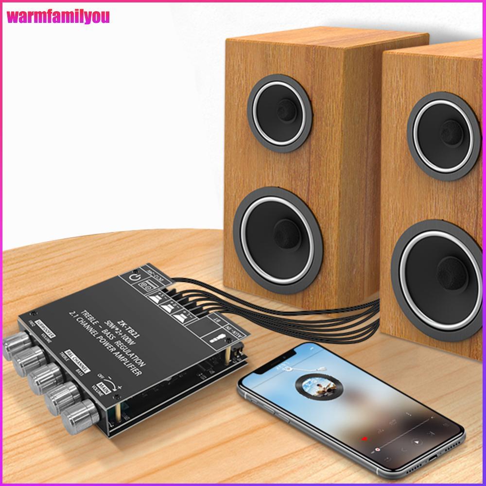 HOT2x50W+100W 2.1 Channel Mini Board CS8673E/TPA3116D2 ชิป 2-in-1 Power Amplifier Board AM Interfal 