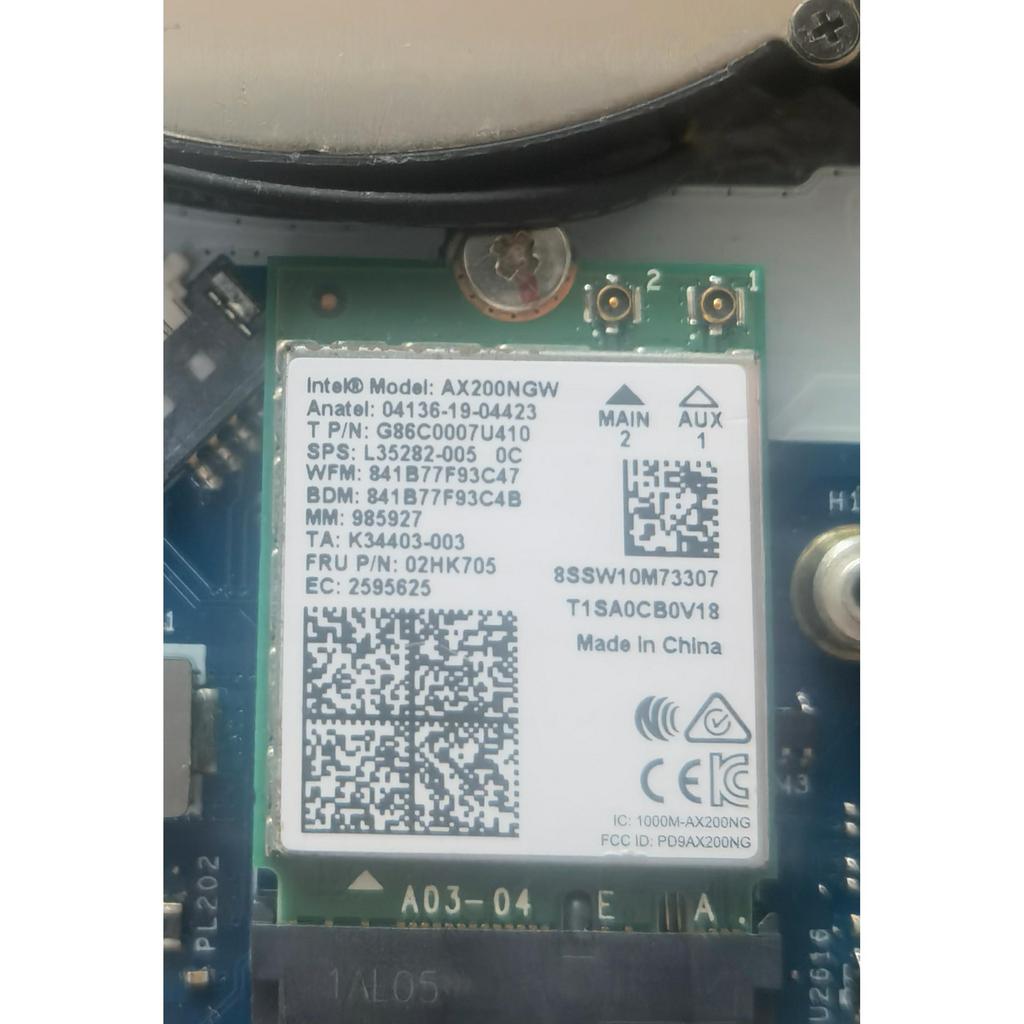 เหมาะสําหรับ Acer Acer Aspire 7 A715-75G N19C5 การ์ดเครือข่ายไร้สายโมดูล WiFi บลูทูธ