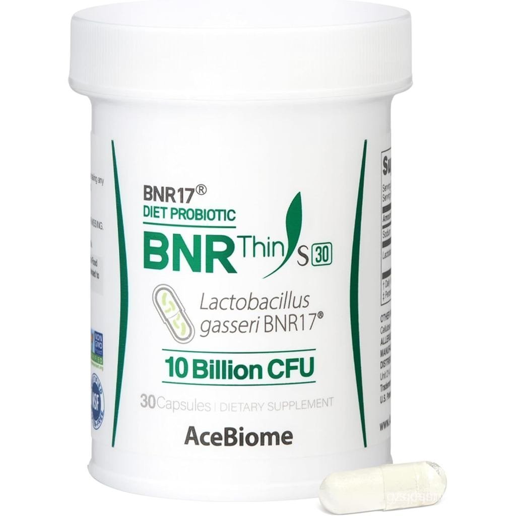 BNRThin S30, Lactoberry Gasseri BNR17, 10 Billion CFU รับประกัน 30 แคปซูล