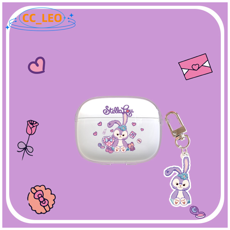 Case for Honor Choice EarBuds X7 Lite Cartoon Sanrio Transparent Soft Case Cute Keychain Pendant Sui