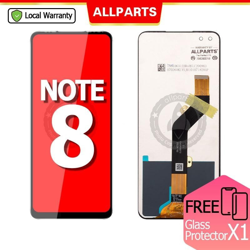 จอแสดงผล 6.95 นิ้วสําหรับ Infinix Note 8 X692 LCD Touch Screen Digitizer เปลี่ยน