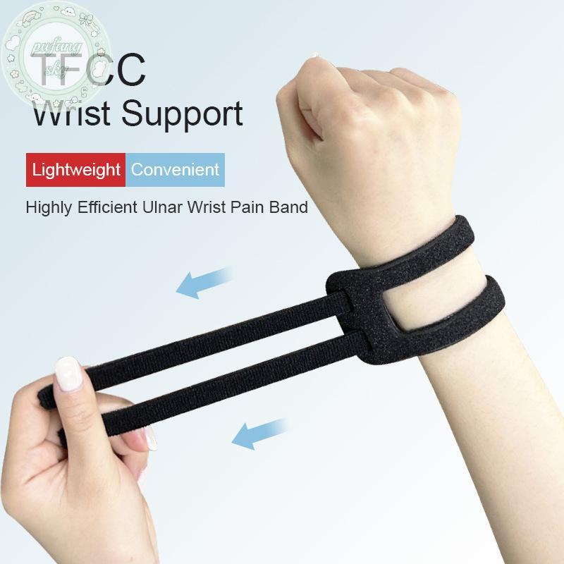 PUSKY สายรัดข้อมือยืดหยุ่น TFCC และ Ulnar Fix Band สำหรับโยคะและกีฬาเช่นแบดมินตันและบาสเกตบอล