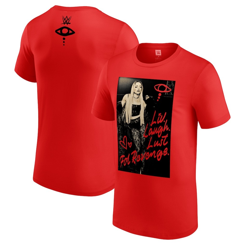 Liv Morgan WWE Wrestling เสื้อยืดผ้าฝ้าย 100% สำหรับทุกเพศ สวมใส่สบาย