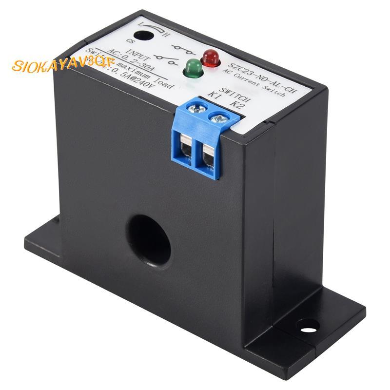 Current Mutual Induction Switch SZC23-NO-AL-CH ปกติเปิด Current Detection SWITCH สําหรับ AC Current 