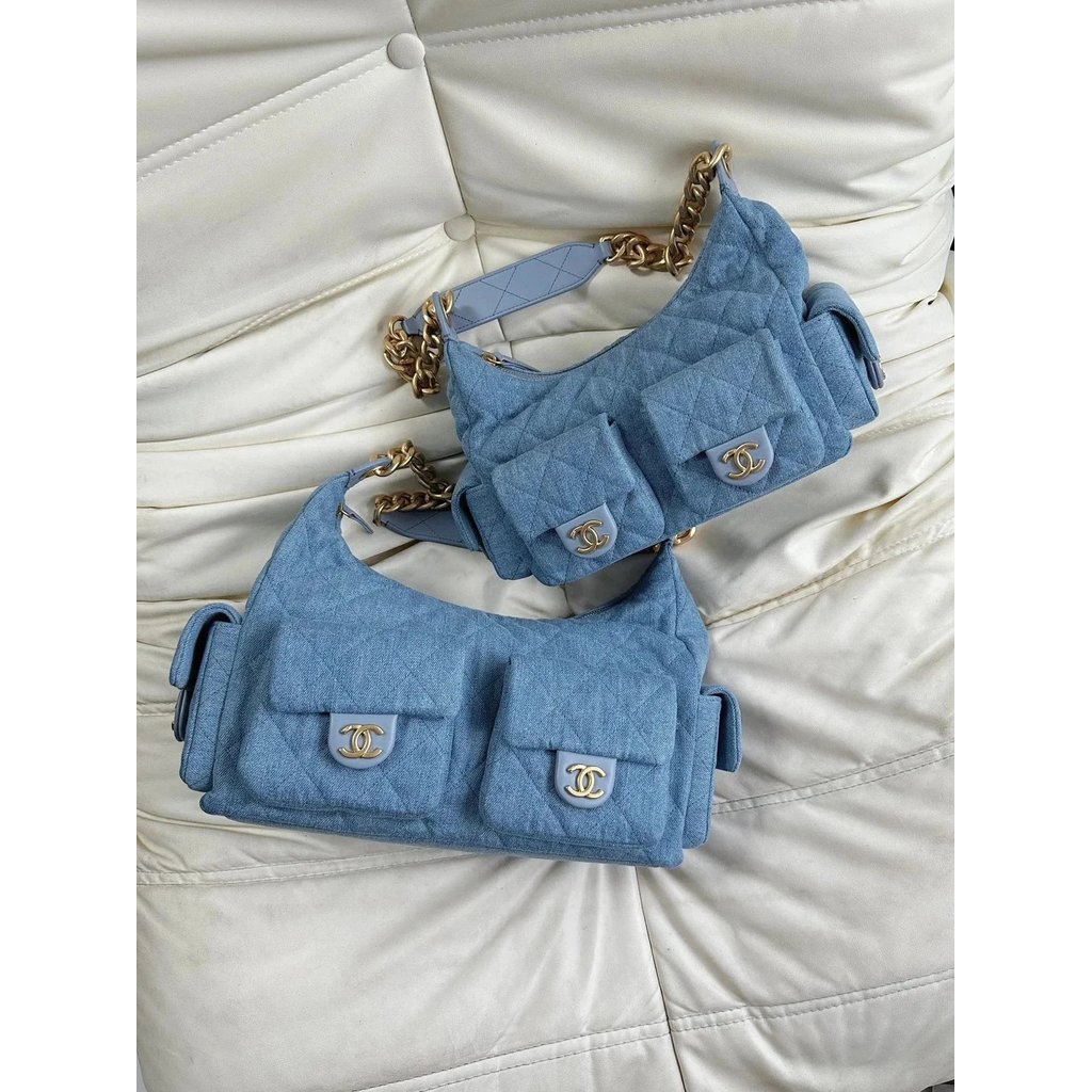 กระเป๋าโซ่หนังแท้ รุ่นท็อป จาก Yichun ออกแบบคล้ายแบรนด์ดัง พร้อมห่วงโซ่และช่องจัดเก็บหลายช่อง