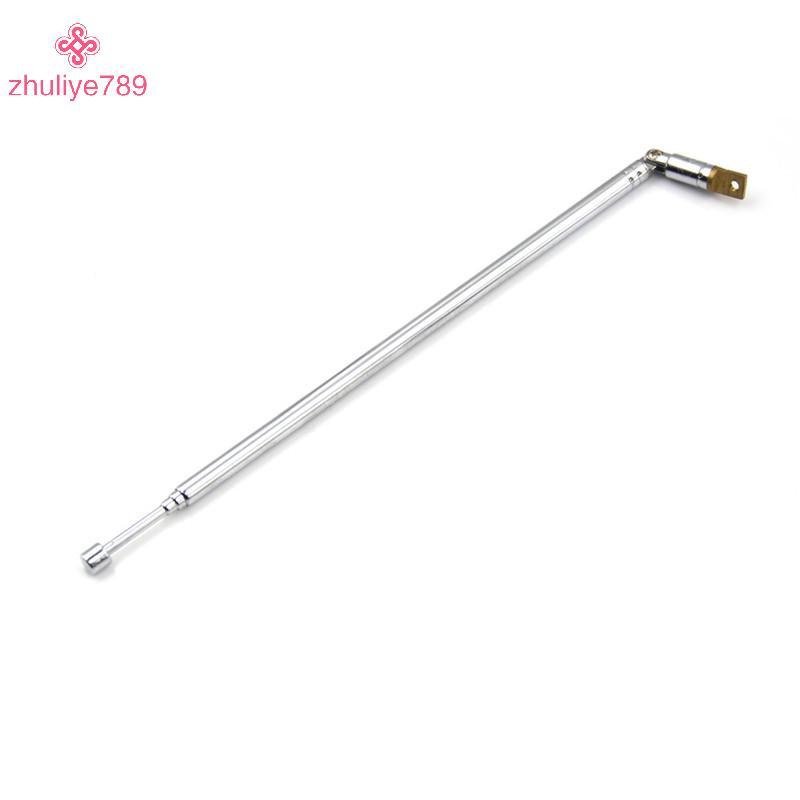 <zhuliye789>โลหะเต็มช่องAMวิทยุFMเสาอากาศกล้องส่องทางไกล63ซม.ความยาว4ส่วนที่ดี