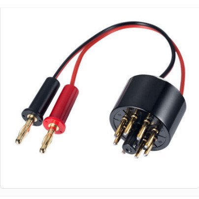 ความดัน.EL84 ซ็อกเก็ตทดสอบซ็อกเก็ต EL34 เชื่อมต่อปรับ Current Tube Sleeve Tube M8FU