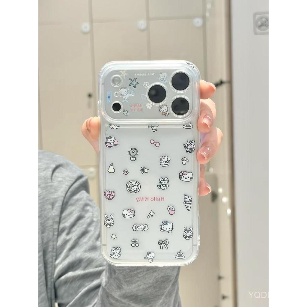 เคสโทรศัพท์เหมาะสําหรับiPhone 7 8 X XS XR XSMAX 11 12 13 14 15 16 17 Pro max Plus Airแบบเต็มหน้าจอKT