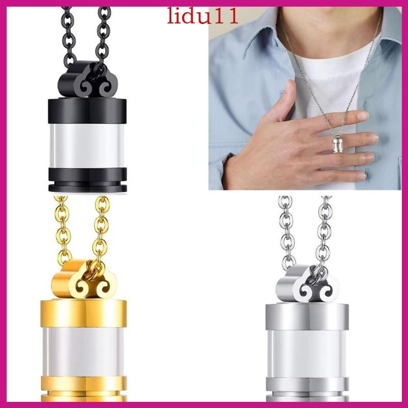 LID Memorial Cremation Urn เครื่องประดับสัตว์เลี้ยง Cremation เครื่องประดับสร้อยคอ Creative Pet Crem