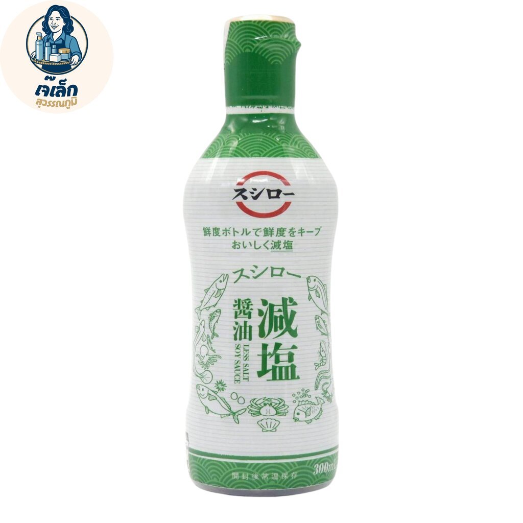 Sushiro Low Salt Shoyu โชยุซูชิโระ/ซอสถั่วเหลืองสูตรลดเกลือ 300ml