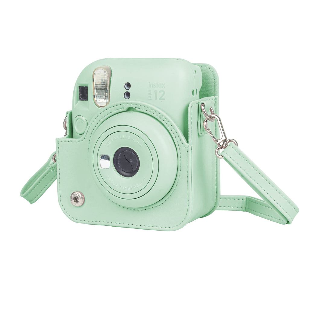 เคสกล้องสำหรับ instax mini 12, เคส mini12, ปกเช็ค, เคสเช็ค, รุ่นใหม่, ป้องกันรอยขีดข่วน, สะดวกในการพ