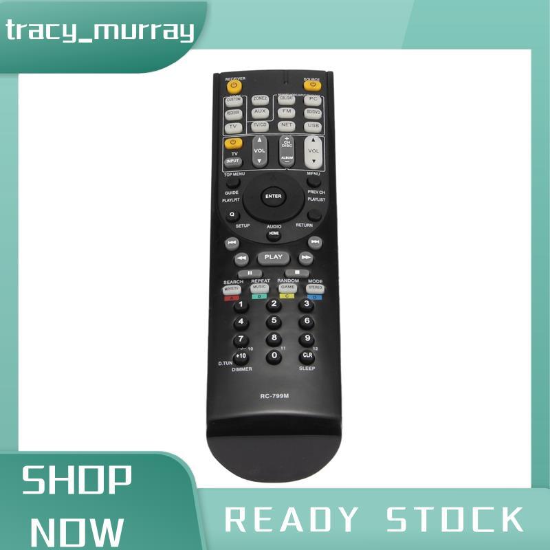 tracy_murray รีโมทคอนโทรลสําหรับ RC-799M HT-R391 HT-R558 HT-R590 HT-R591 HT-S5500 RC-834M RC-737M RC
