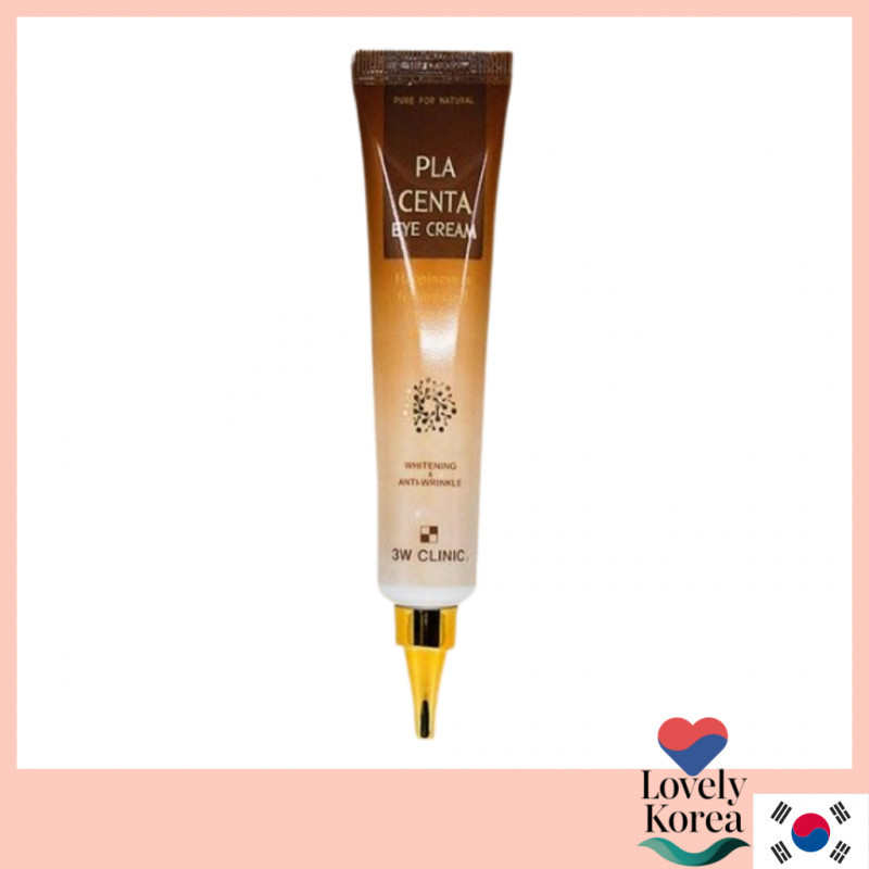 [3W CLINIC] Placenta Eye Cream 40ml – Nourishing Eye Cream for Fine Lines, Wrinkles & Elasticity