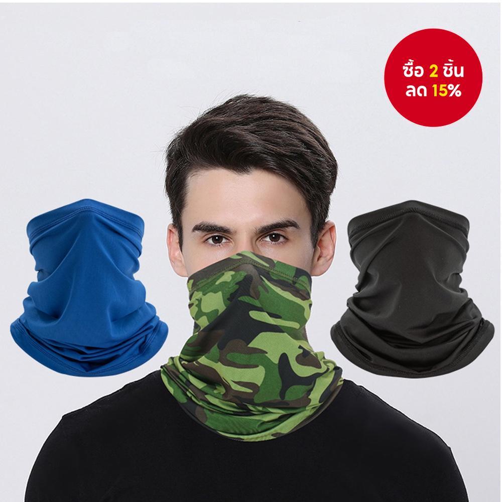 Quick-Drying Uv Anti-Dust Bandana สําหรับรถจักรยานยนต์ขี่จักรยานตกปลากีฬา - ผ้าพันคอใบหน้า