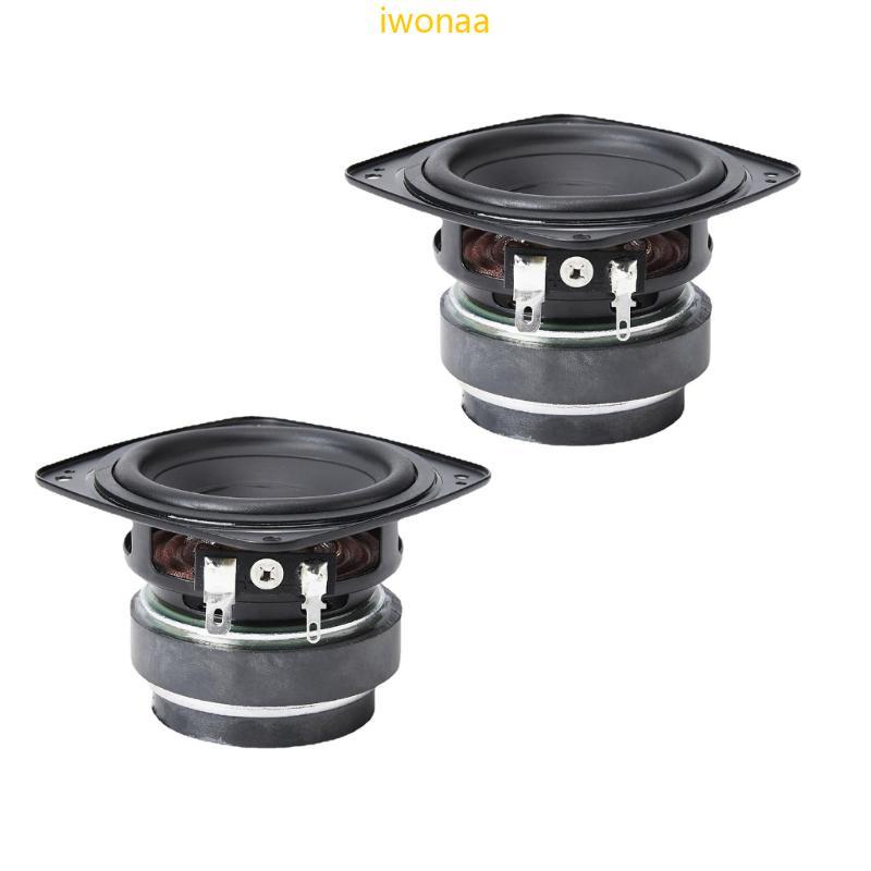 Iwo 3 นิ้ว 4Ohm 25W Music ลําโพงพกพา 81 มม. Full Ranges Loudpeakers
