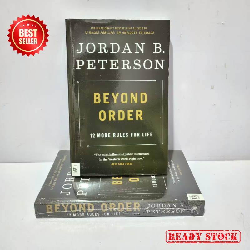 สั่งซื้อเกิน: กฎเพิ่มเติม 12 รายการสําหรับชีวิตโดยหนังสือนวนิยายภาษาอังกฤษ Jordan B.Peterson
