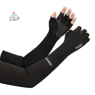 Z & พี 2ชิ้นกีฬาแขนแขนขี่จักรยานวิ่งตกปลาปีนเขาแขนปกอาทิตย์ป…