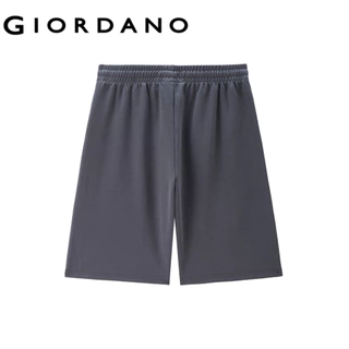 GIORDANO (Online Exclusive) กางเกงขาสั้นผู้ชาย Men's French Terry Shorts 13105808.2