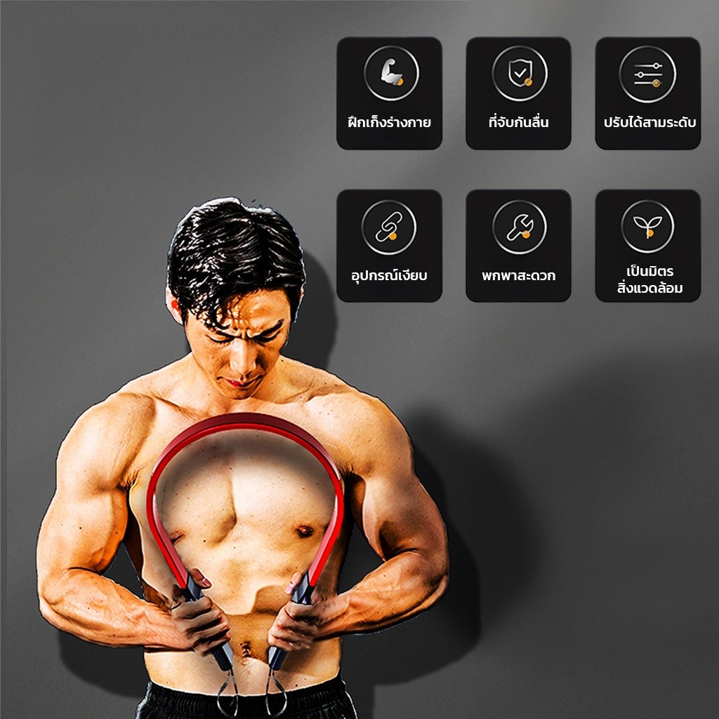 อุปกรณ์บริหารกล้ามแขน สปริงมือหัก แรงต้าน 20-50 KG ออกกำลังกายได้ทุกที่ ราคา ถูกที่สุด ดีลบีเคเค แกลเลอรีภาพที่ 3