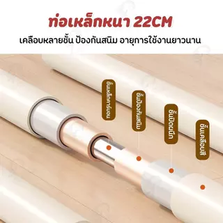 [มีชั้นวางของด้านบน] ราวแขวนผ้า ราวตากผ้า ราวแขวนเสื้อผ้า ราวมีชั้นวาง ล้อล็อคได้ หมุนได้360 ที่แขวนกระเป่า พร้อมส่ง AG