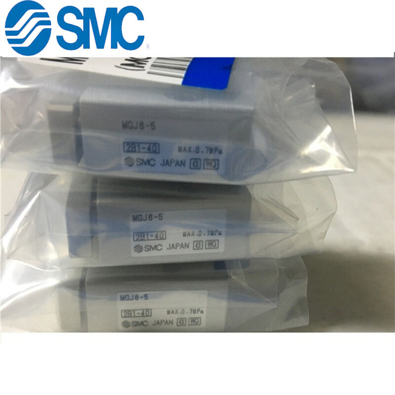 SMC Original MGJ6-5-10/MGJ10-5-10-15-20 MGJ10-20 Mini พร้อมกระบอกก้านไกด์