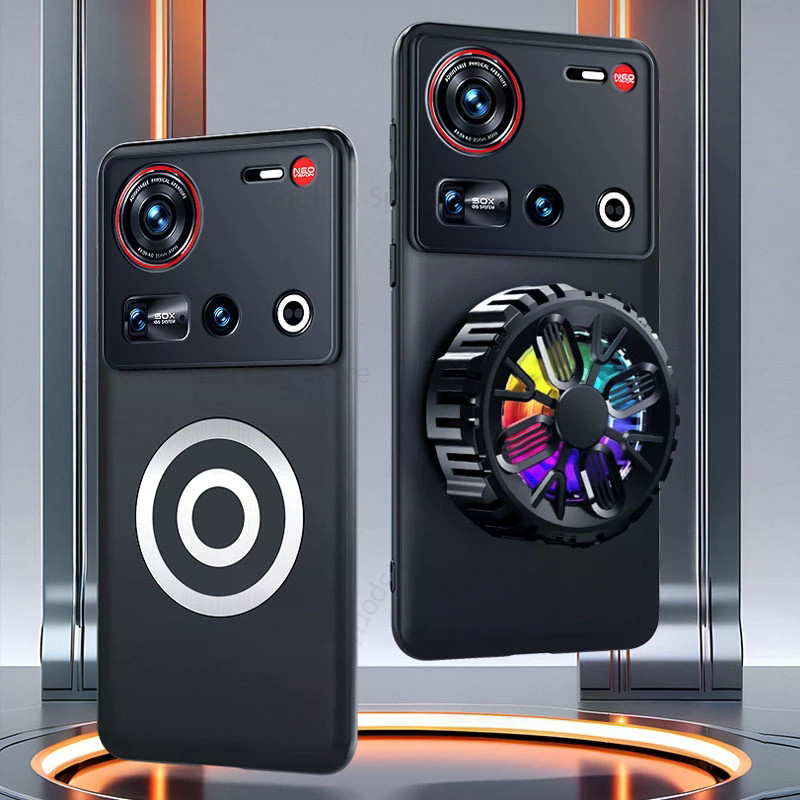 สําหรับ ZTE Nubia Z80 Ultra Cooling การกระจายความร้อนเคสโทรศัพท์ Nubia Z70 Z70S Ultra Magnetic Tough