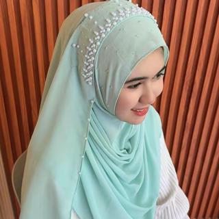 ชีฟองสวมสำเร็จปักมุกรุ่นใหม่ (ออโร่ร่า)