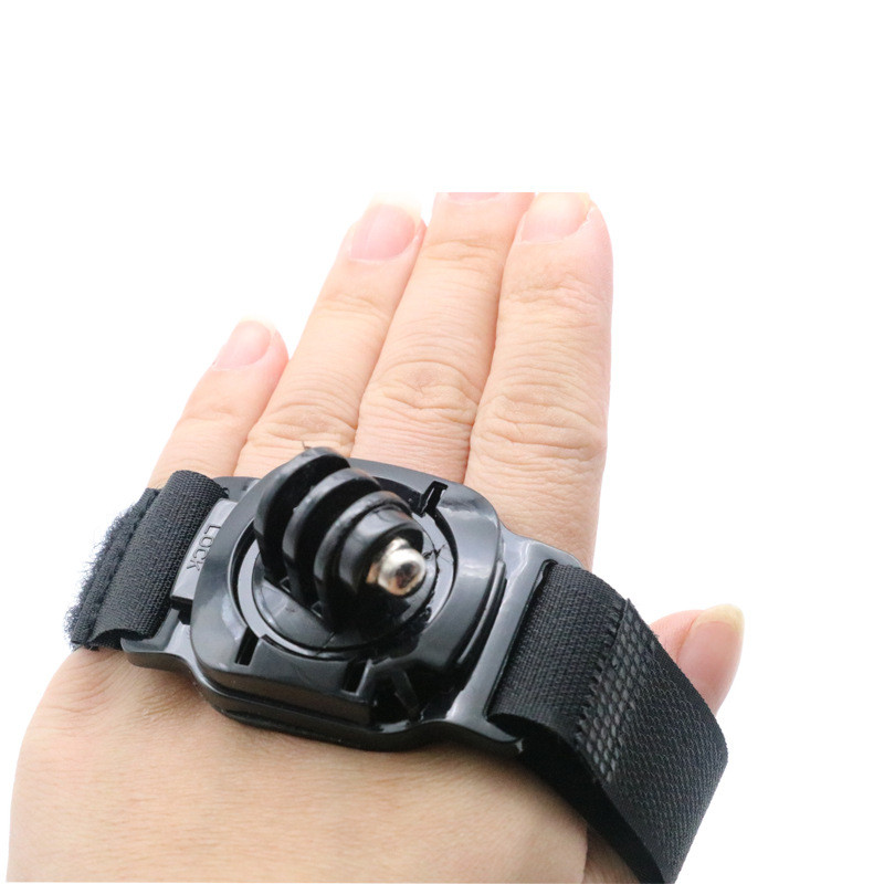 Spot Goods#gopro8 9Wrist Strap360Rotating Wristband hero5Wrist Strap Accessories Simple Magic Tape A