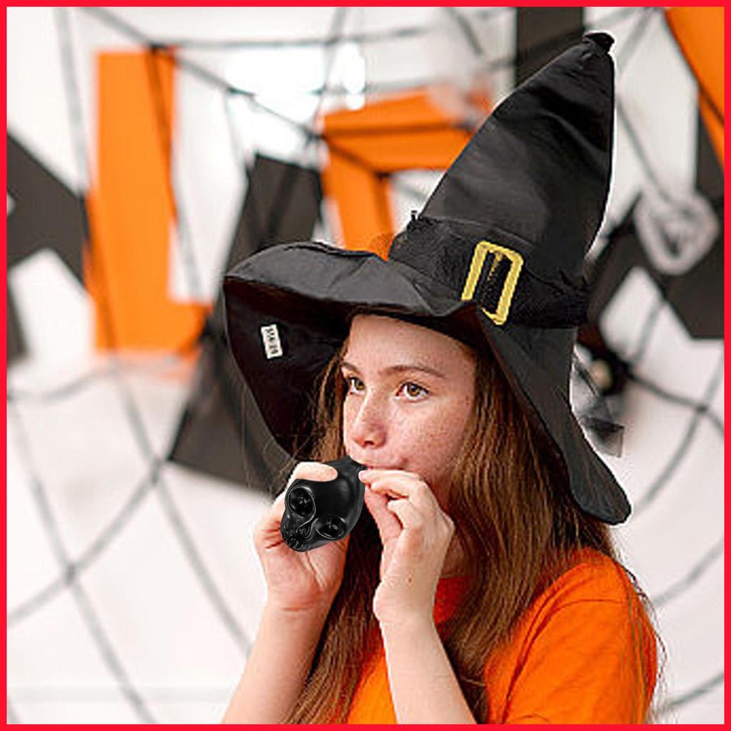 Aztec นกหวีดกรีดร้อง Skull Spooky นกหวีดอุปกรณ์การอยู่รอดสําหรับพิธีตายพิพิธภัณฑ์แสดงฮาโลวีน kiamy