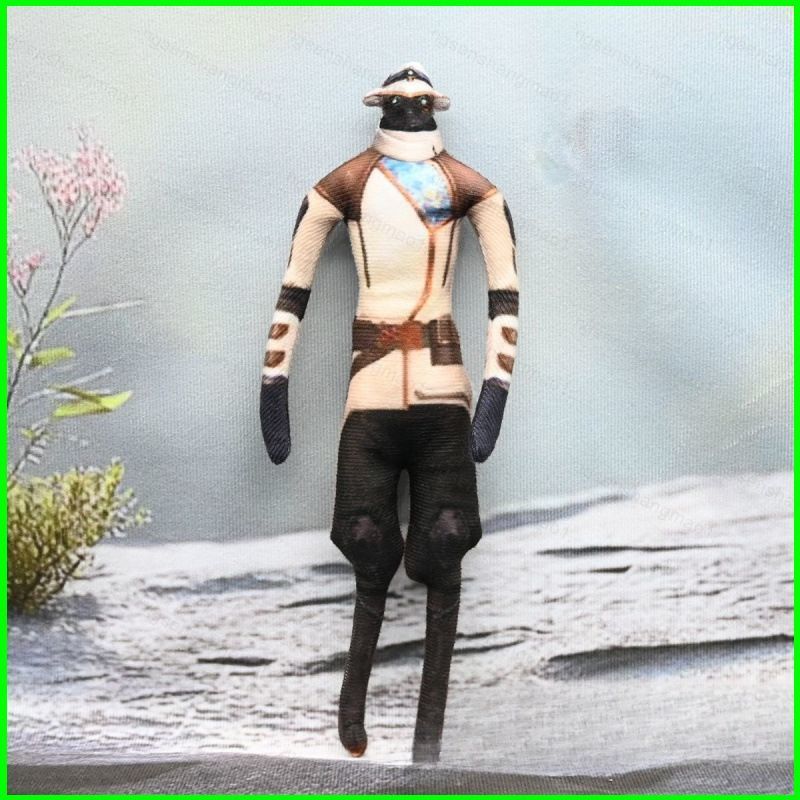 PS1 VALORANT Iso Gekko โครงกระดูกลวดของมือและเท้าของตุ๊กตาเมาส์สามารถเคลื่อนย้ายได้ท่า SP1