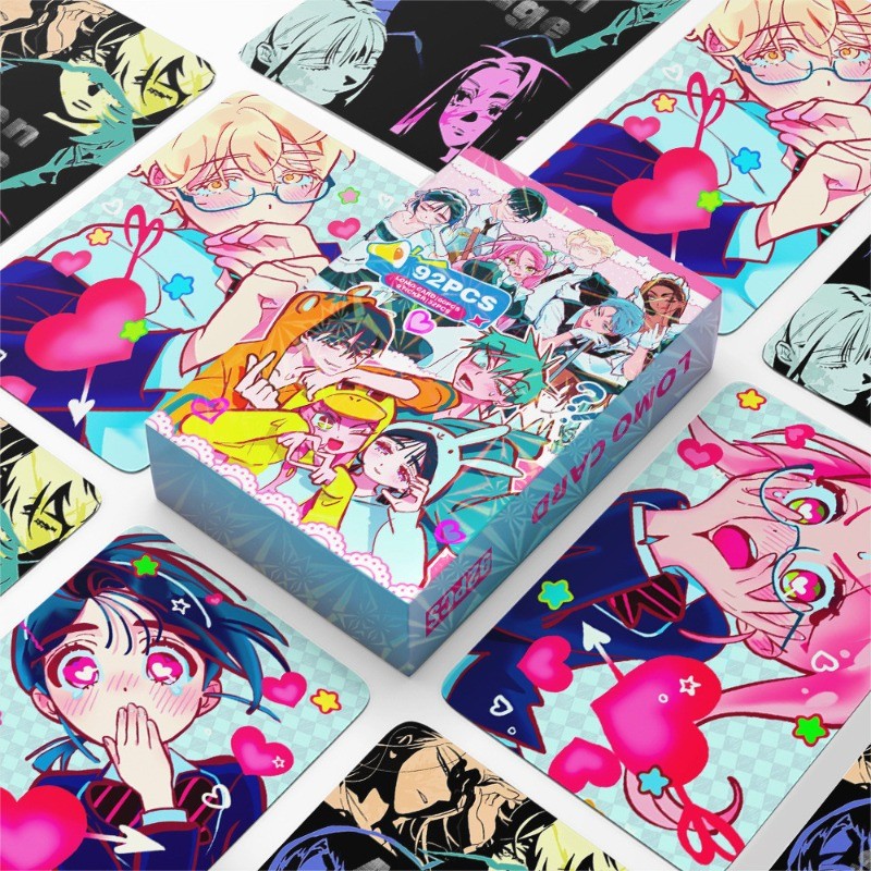 55/92 ชิ้น/แพ็คเกมเกาหลีมังงะ Alien Stage เลเซอร์การ์ด Mizi Suae Ivan Till Hyuna Luka การ์ดพิมพ์สองด้าน LOMO อะนิเมะการ์ด
