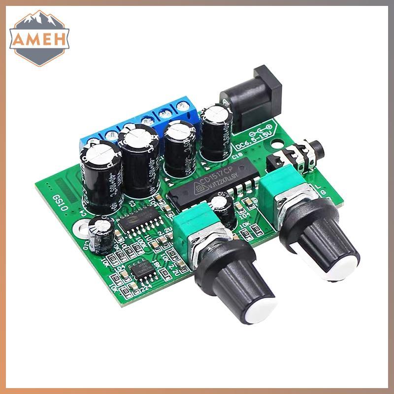 Technicolorepic 6W + 6W + 25W HIFI Class D ดิจิตอลเครื่องขยายเสียงโมดูล TDA1517P 2.1 Super Bass Mini