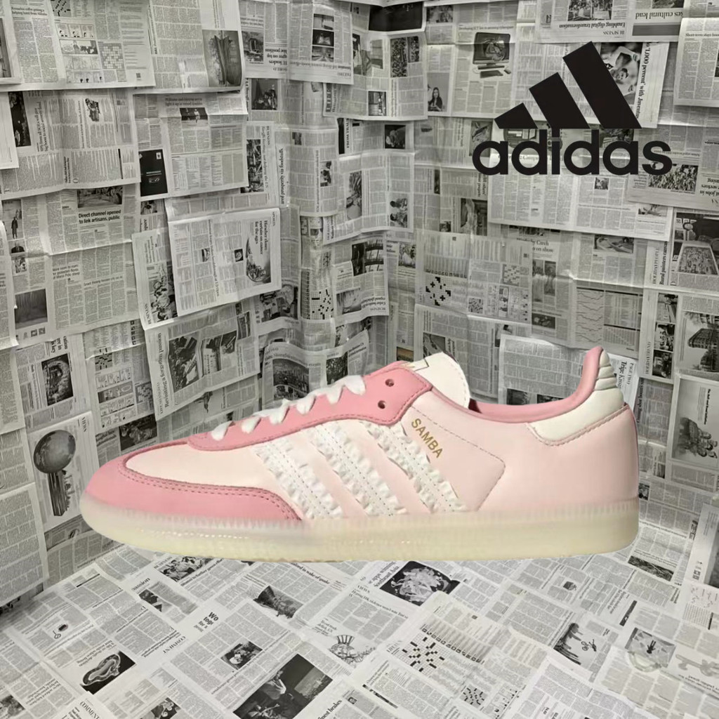 （ของแท้ 100 %）adidas originals samba OG JR8830 สีชมพู