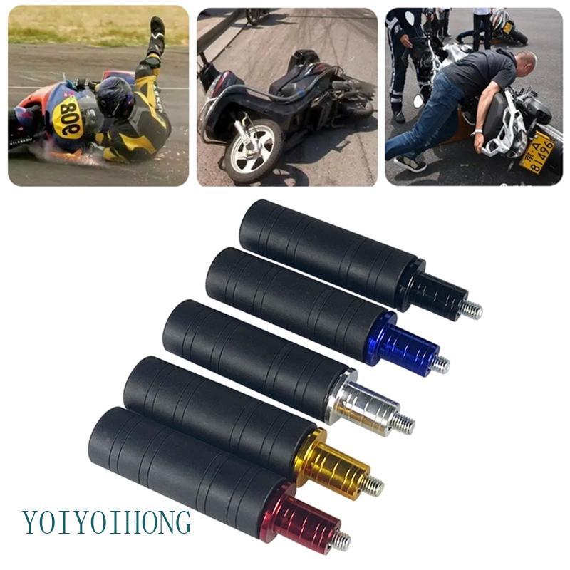 YOI 1 คู่คุณภาพรถจักรยานยนต์ Crash Protector CNC ฝาครอบเครื่องยนต์กรอบ Sliders