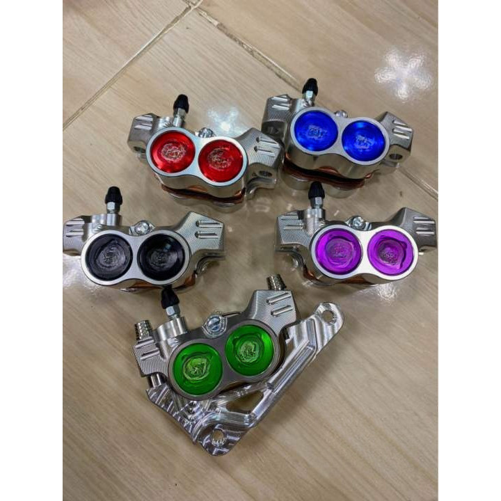 ⚡ปั้ม8.1CNC+ผ้าเบรคทองแดง✅งานCNCพร้อมขาจับแถมน็อต W125R/S/บังลม/W110i/LED/W125LED/Sonic/FINOจานเดิม/FINOจาน220#ปั้ม81CNC - รูปที่ 3