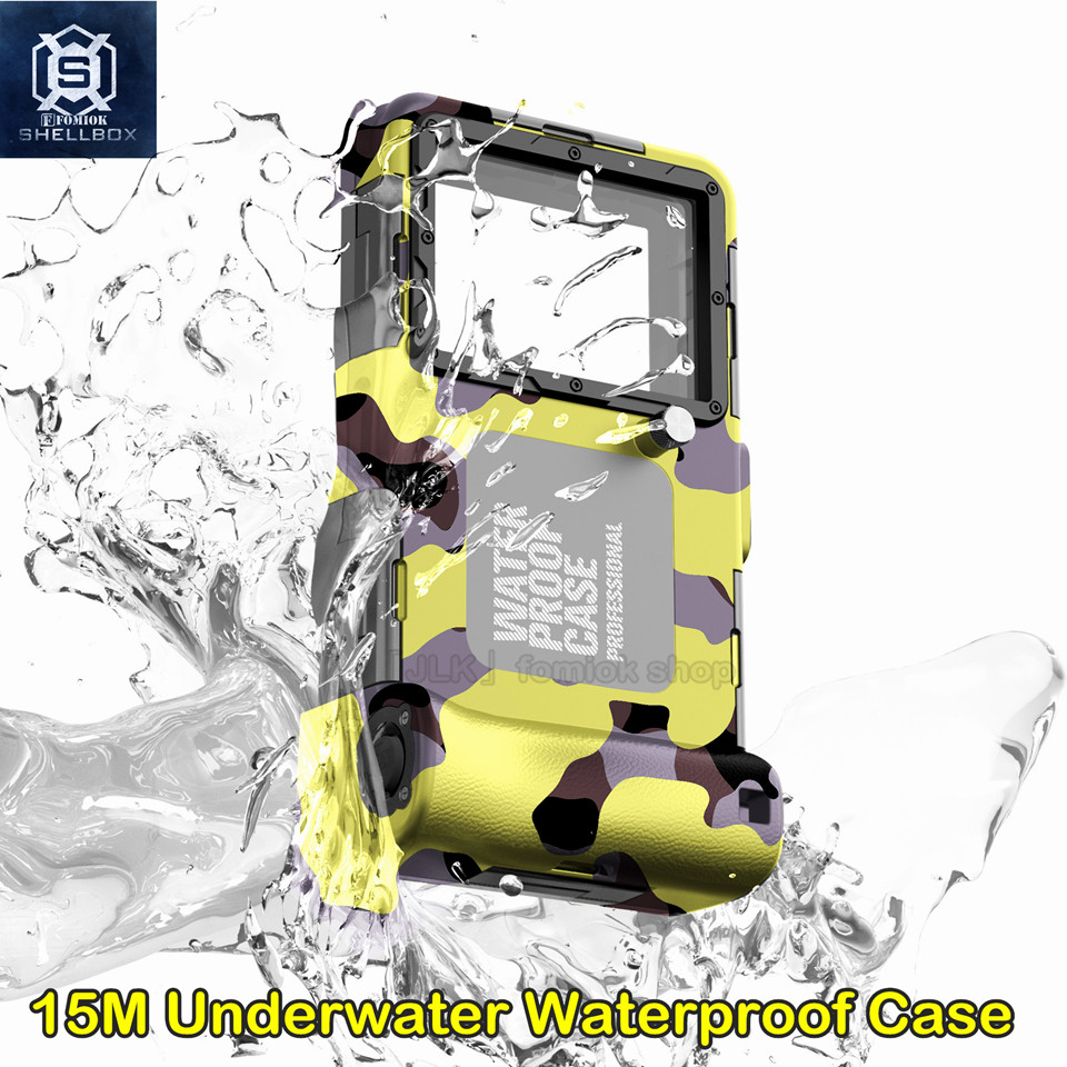 SAMSUNG [SHELLBOX] Underwater 15M เคสกันน้ําสําหรับSamsung Z Flip 7 FE 6 5 4 3 S26 Ultra S25 Edge S24 S23 S22 S21 S20 A17 A57 Ultraว่ายน้ําดําน้ําฝาครอบโทรศัพท์