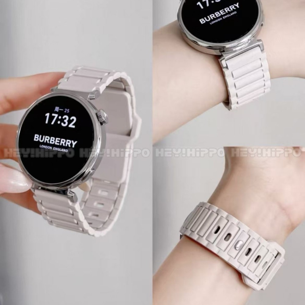สายซิลิโคนกีฬาเหมาะสําหรับ Huawei GT641 มม./46 มม.GT6pro สายรัดระบายอากาศเหมาะสําหรับ Huawei Watch 5 GT5 GT4 GT2 GT3 GT2e GT3pro Redmi Watch Magicwatch 2