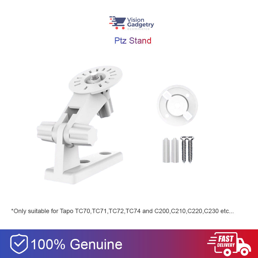 TP-Link Tapo PTZ Stand Mount Bracket 360 2K กล้องวงจรปิดเพดาน 1/4 "TC72 TC74 C200 C210 C211 C225