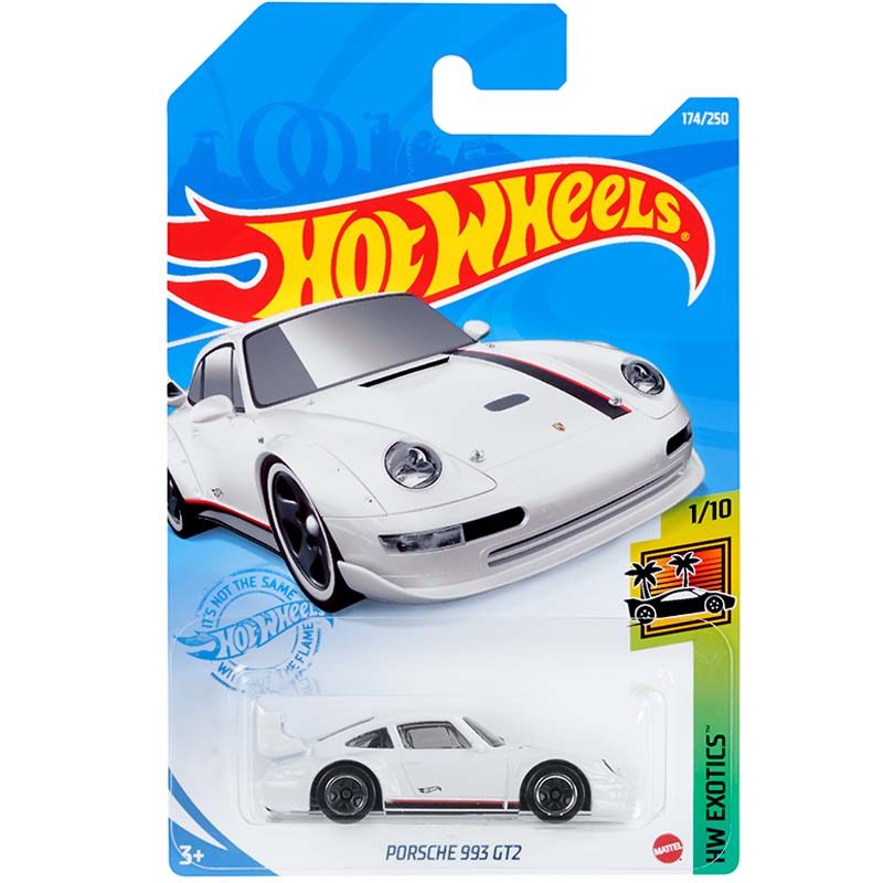 HotWheels HotWheels HotWheels 993 Supercar สีขาว PORSCHE 993 GT2 174 21Q