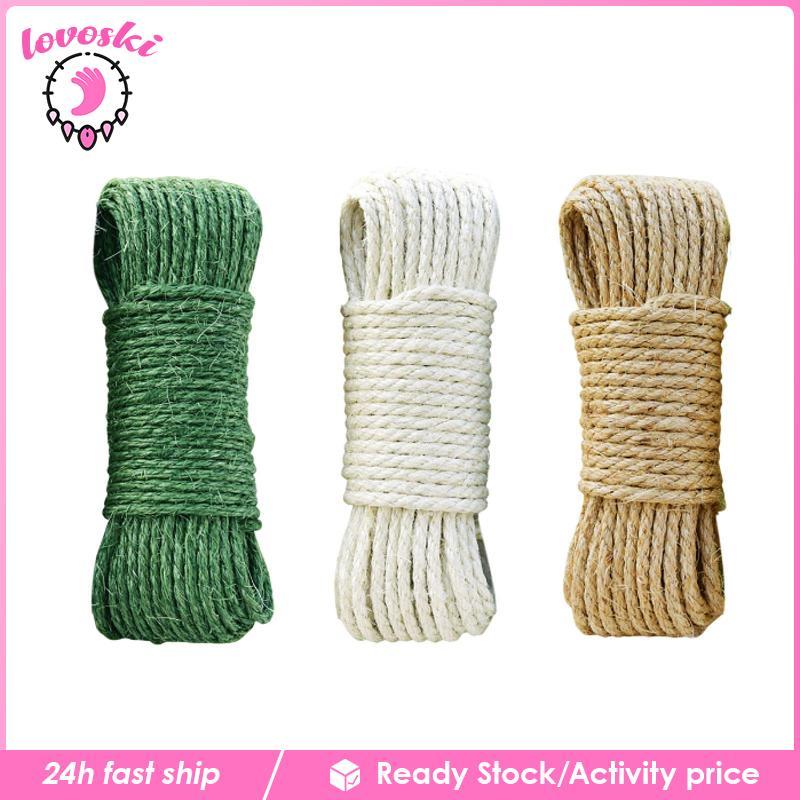 [Lovoski] Twiste Sisal Rope Scratch Post Sisal Swine, DIY CAT CROCKER POST CAT ACZESSORORING CAT BRA