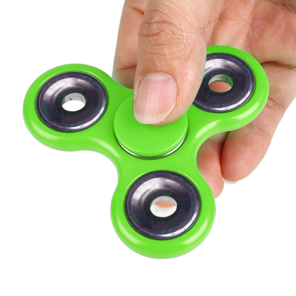 Joyfeel-TH Mastlend Tri Triangle Fidget Hand Finger Spin Spinner Widget ของเล่นโฟกัส EDC Pocket Desk