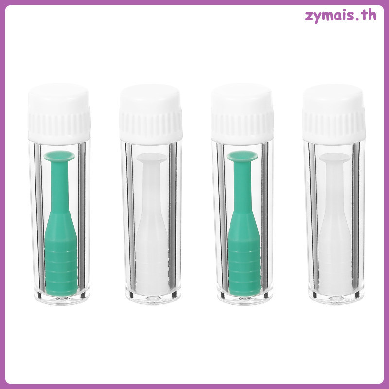 👓 4pcs เครื่องมือสอดและถอดคอนแทคเลนส์ พร้อมแท่งดูด แพ็คแยกชิ้น