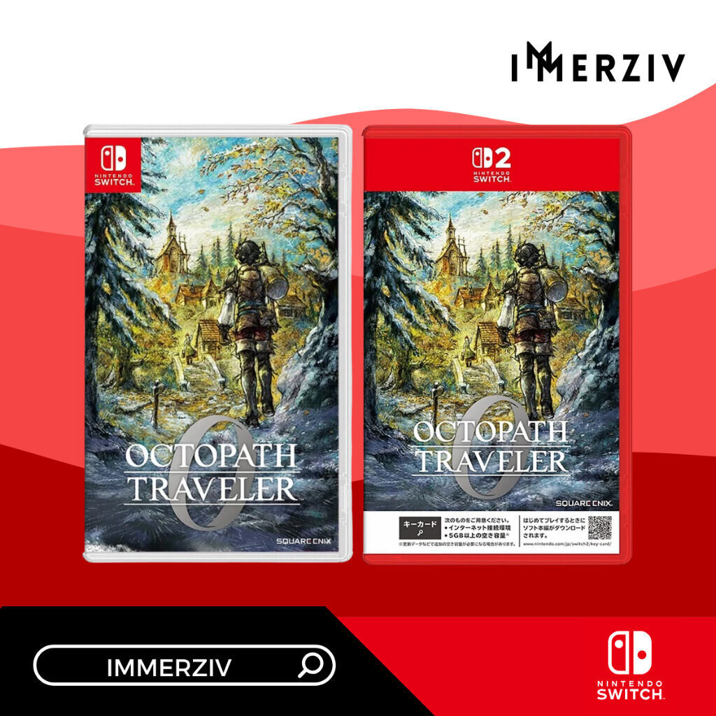 (พร้อมส่ง) SWITCH OCTOPATH TRAVELER 0 (GAME KEYCARD) (GAME) (ENG)