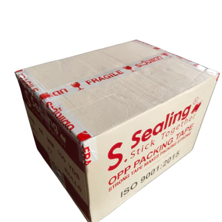 (100หลา สีสด) เทประวังแตก 1ลัง 72ม้วน สีสดสุด กว้าง 2นิ้ว เทปกันแตก
