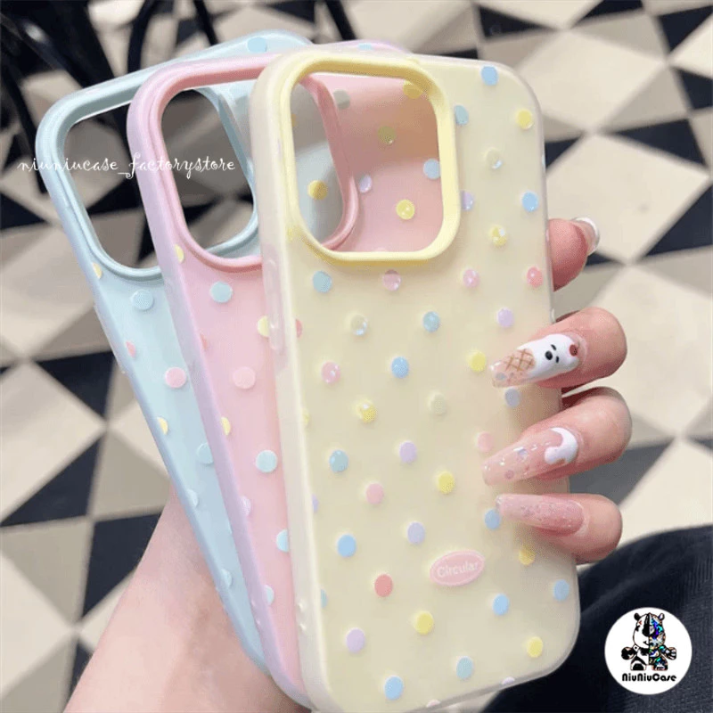 จุดสีสัน เคส For VIVO Y01 Y03 Y18 Y17 Y12 Y15 Y11 Y18i Y28s Y18s Y37 Y22 Y19S Y29 Y16 Y35 Y17S Y28 Y36i Y21S Y33S Y20