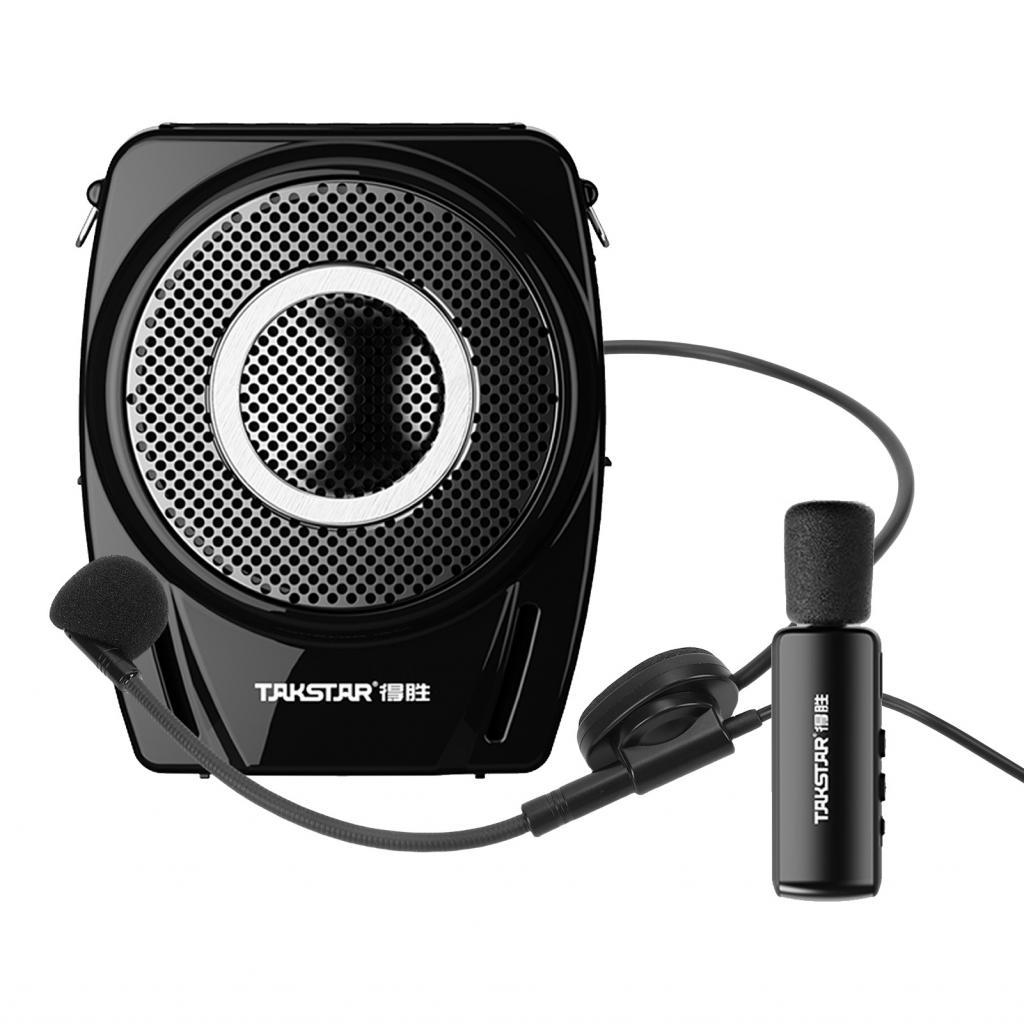 Enjoyout-TH TAKSTAR เครื่องขยายเสียงไร้สายชุดหูฟังไมโครโฟนไมโครโฟนปก 25W ระบบ PA แบบพกพาพร้อม 2.4G 2