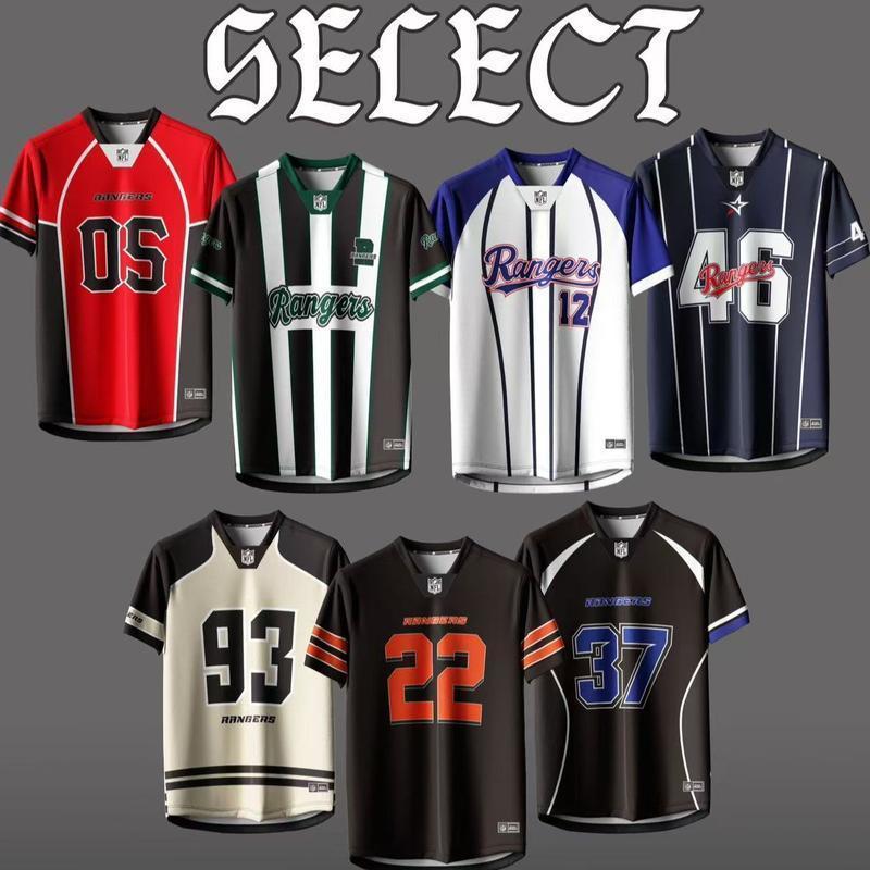 NFL Sublimation Jersey tshirt Design Unique Edition Lakers baju jersi baju jersey viral jersey กีฬา