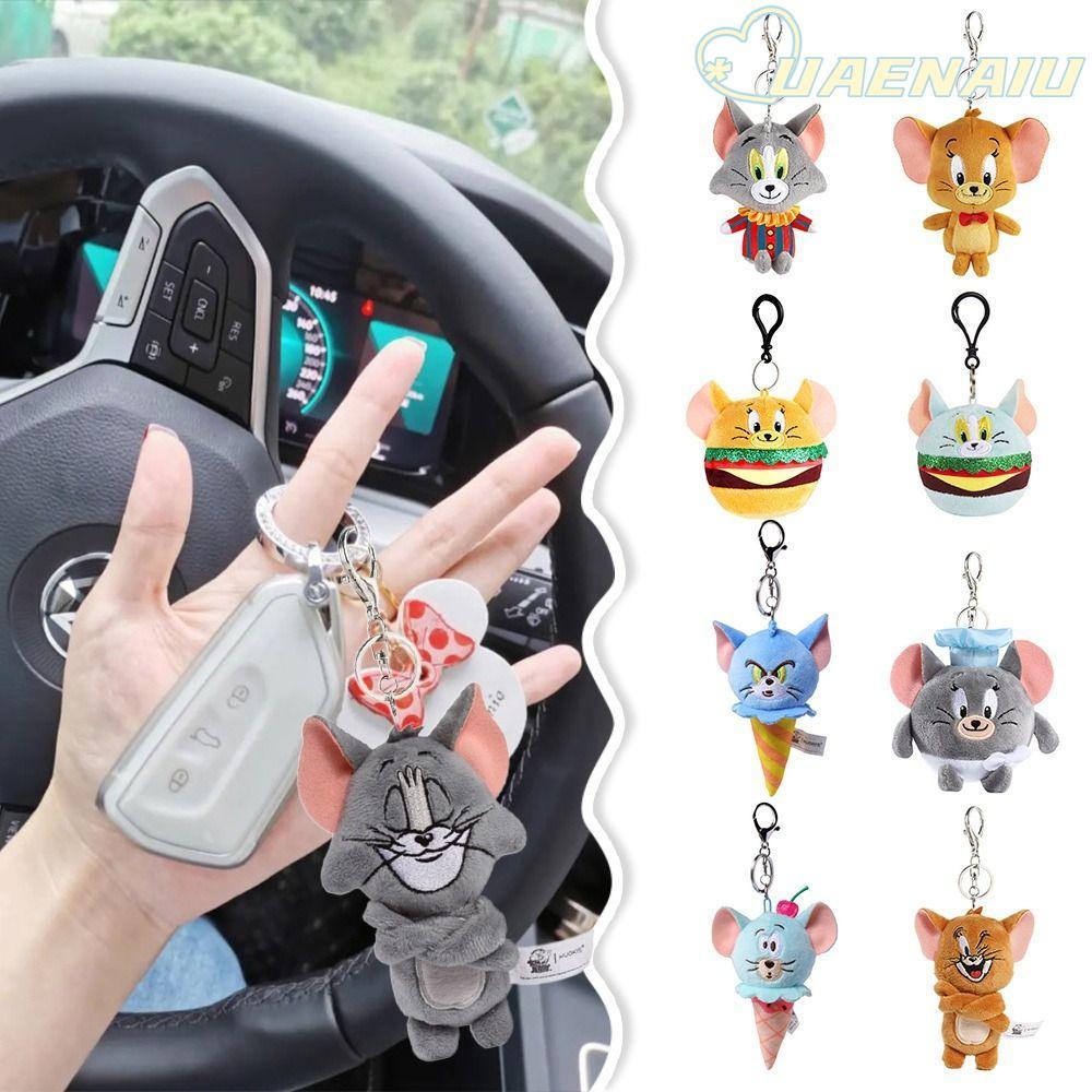 ตุ๊กตาพวงกุญแจเนื้อนุ่ม Tom & Jerry